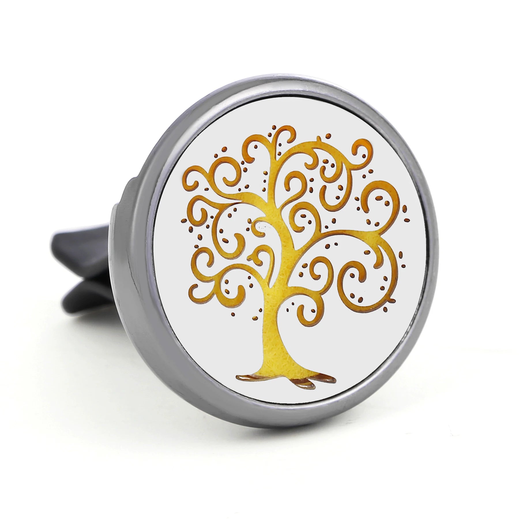 1pc Refillable Car Air Freshener Perfume Diffuser Clip, Auto Air Vent Car Interior Accessories, Car Aromatherapy Diffuser