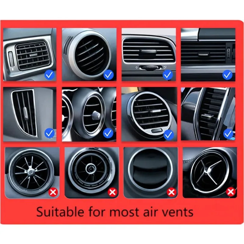 Car Phone Mount Multifunctional Vent Navigation Mount Universal Car Mount Gravity Car Phone Holder for IPhone Xiaomi Samsung