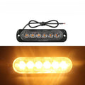 1/2PCS Strobe Light 12V/24V 6LED Truck Trailer Lights Stroboscopes LED Car Light Emergency Warning Hazard Flash Light