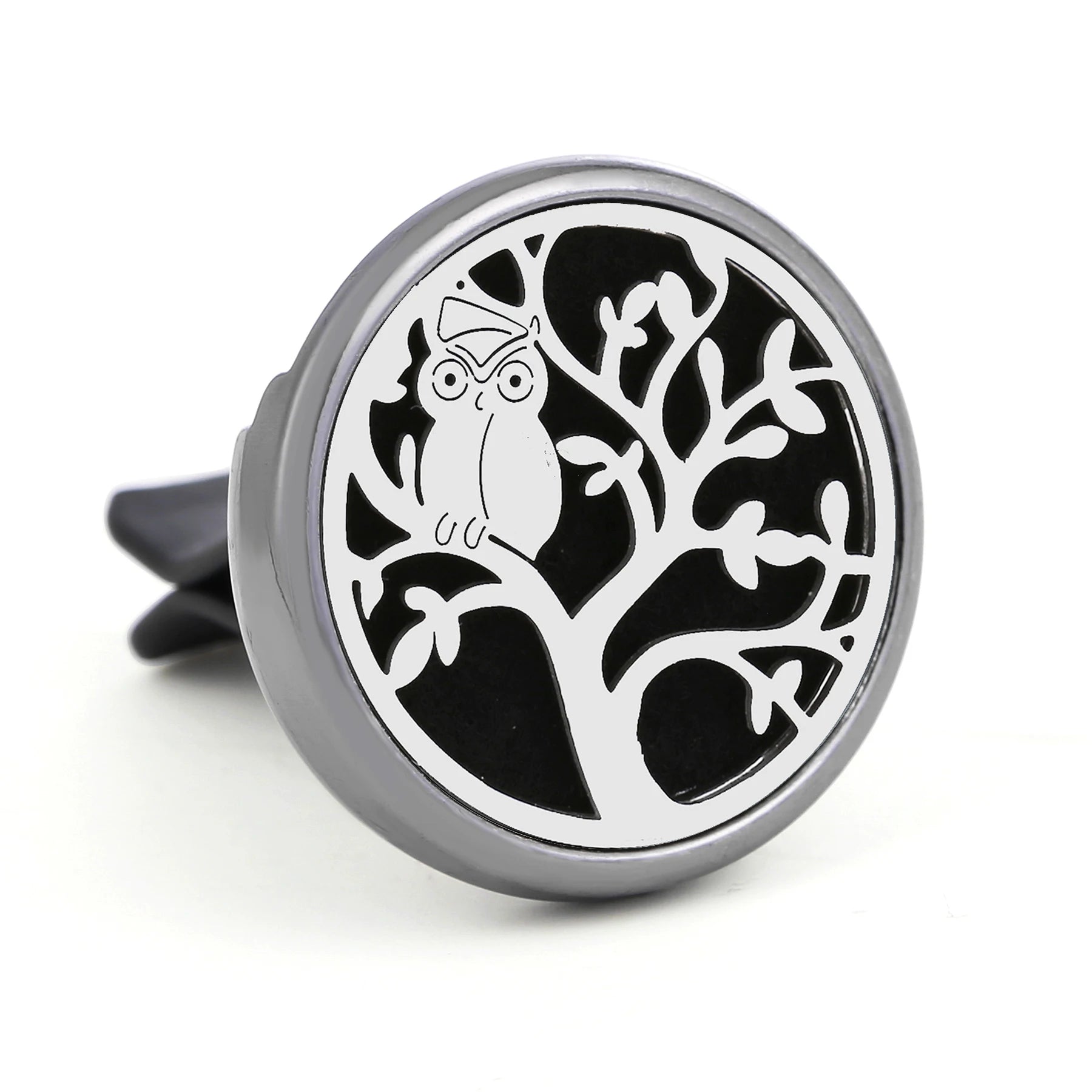 1pc Refillable Car Air Freshener Perfume Diffuser Clip, Auto Air Vent Car Interior Accessories, Car Aromatherapy Diffuser