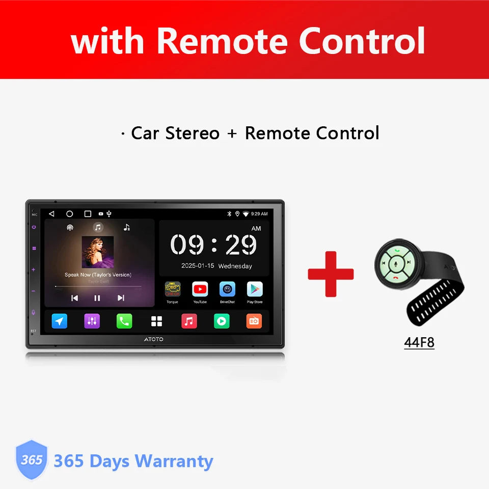 ATOTO 7 inch 2Din Android Car Multimedia Player Carplay Screen Android Auto Bluetooth Radio Double 2 Din Car Stereo A5L A5 Lite