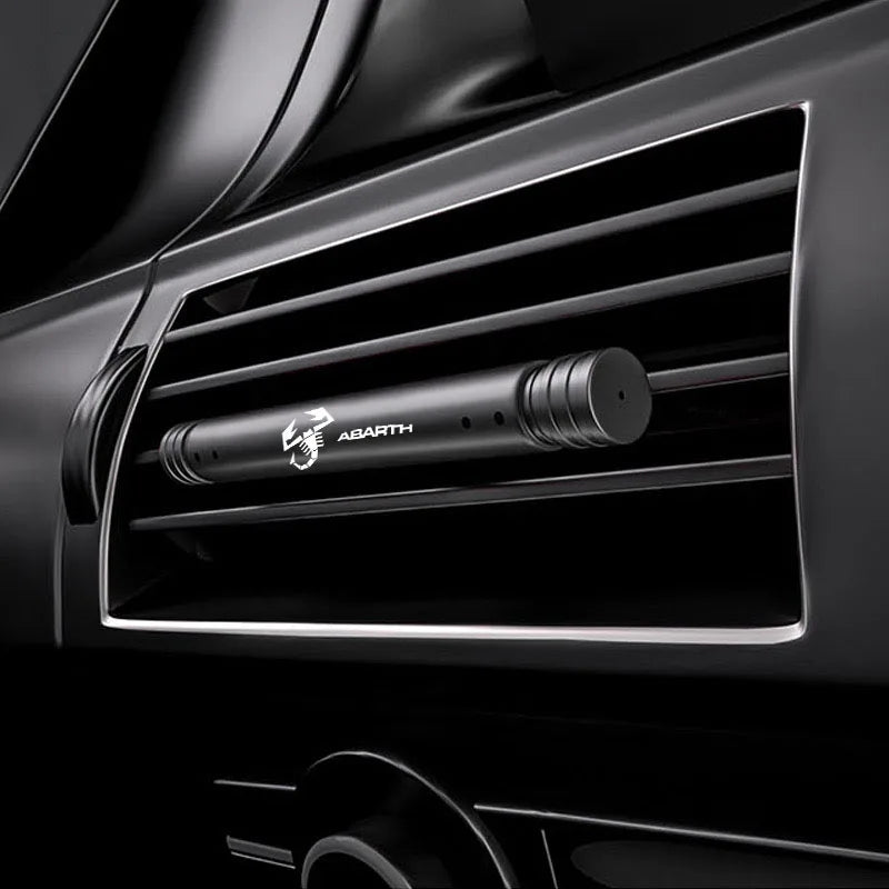 Metal Car Perfume Car Aromatherapy Stick For abarth 695 595 500 500c 500s competizione 124 Spider PUNTO stickers car decor