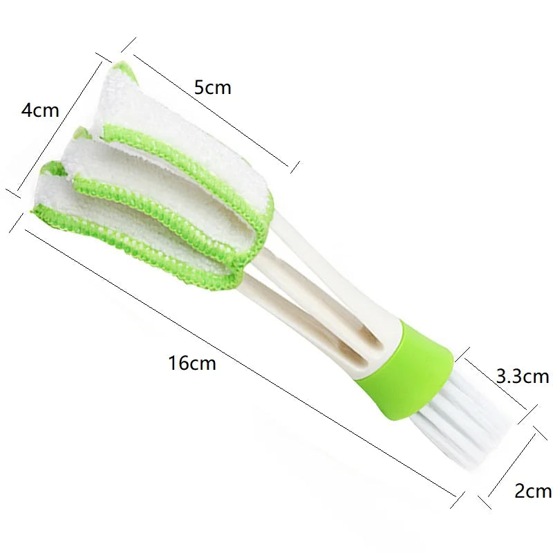 Car Cleaning Brush Air Conditioner Vent Cleaner Detailing Dust Removal Blinds Duster Outlet Brush Car-styling Auto Accessories