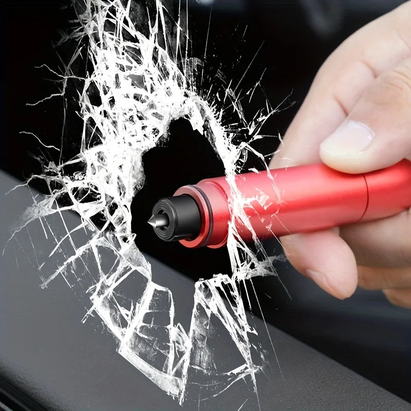 2025 New Car Emergency Escape Tool, Window-breaking Hammer, Safety Hammer, Metal Car Window Breaker, Small and Space-saving
