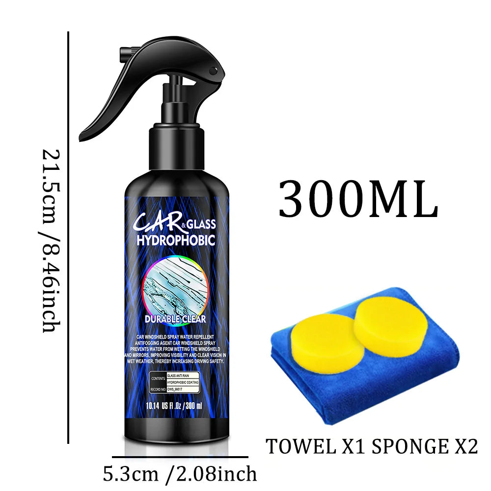 Car Water Repellent Spray Anti Rain Coating For Cars Glass Hydrophobic Anti-rain Car Liquid Windshield Mirror Auto Polish Kit