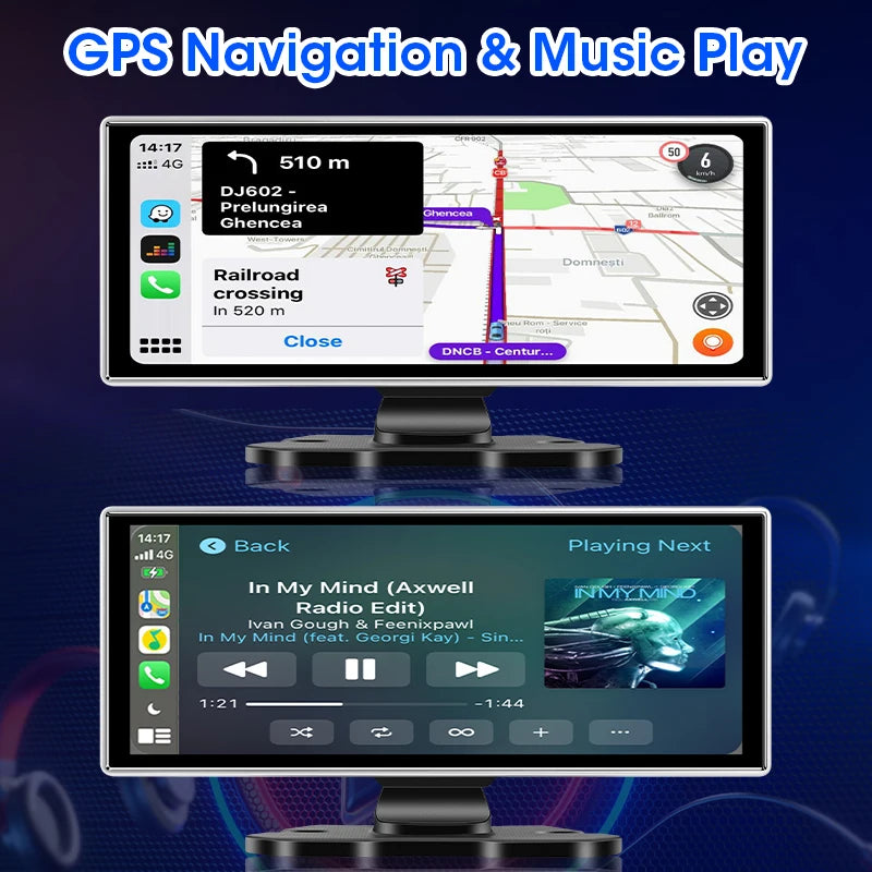 11.26 inch Car Intelligent Systems Multimedia Video Player Portable Car Radio Wireless CarPlay Android Auto Screen Accessories