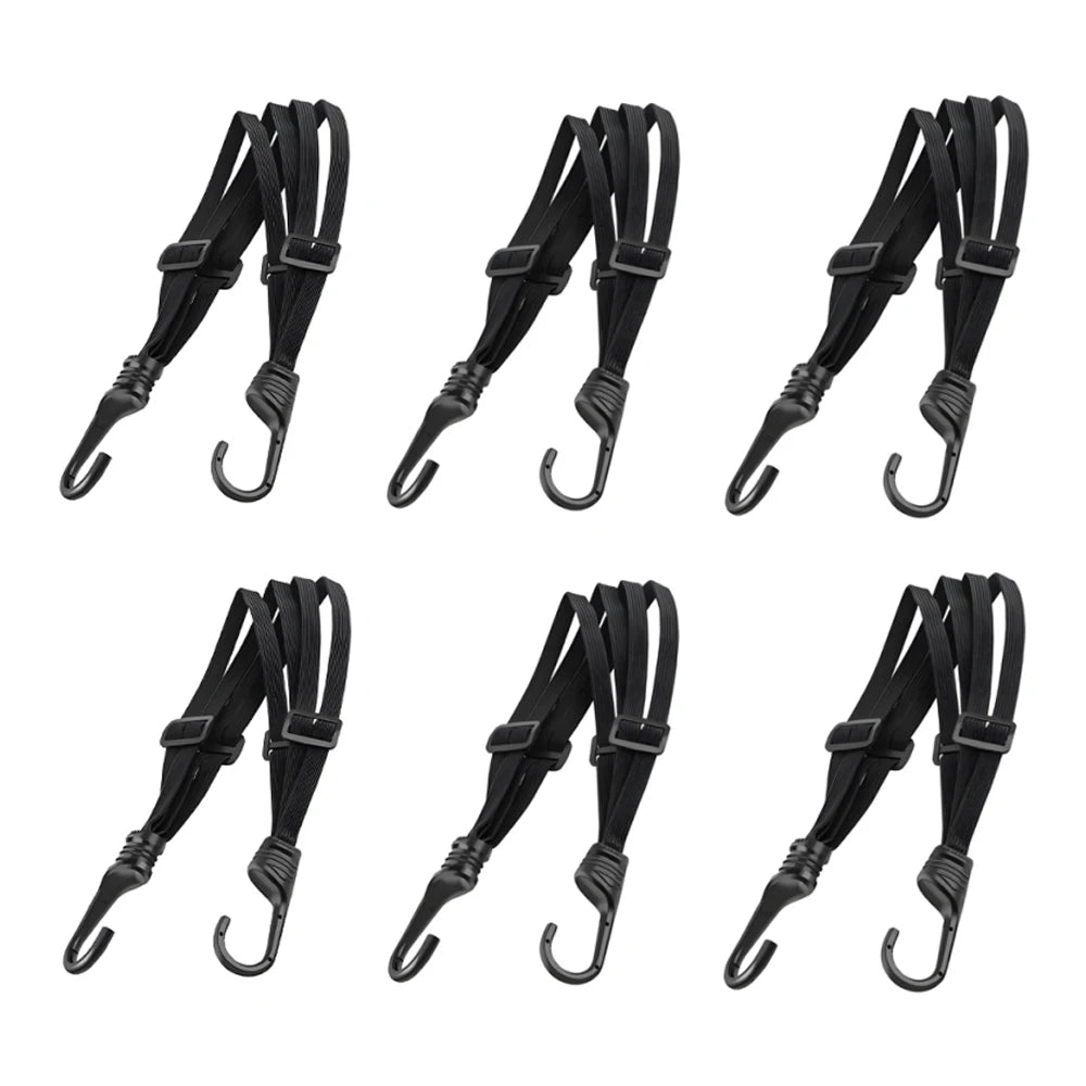Car Trunk Organizer Elastic Strap for Jeep Wrangler TJ JK JL Gladiator JT 1997-2026 Heavy Duty Cargo Strap Rope Hook Accessories