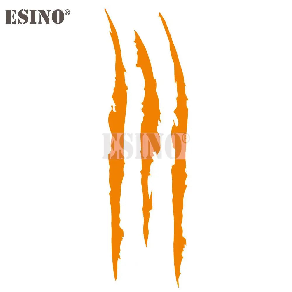 Car Styling Ghost Claw Scratch Stripe Marks Headlight Decal Vinyl Decal Auto Body Decorative Stickers PVC Carving Vinyl Decal