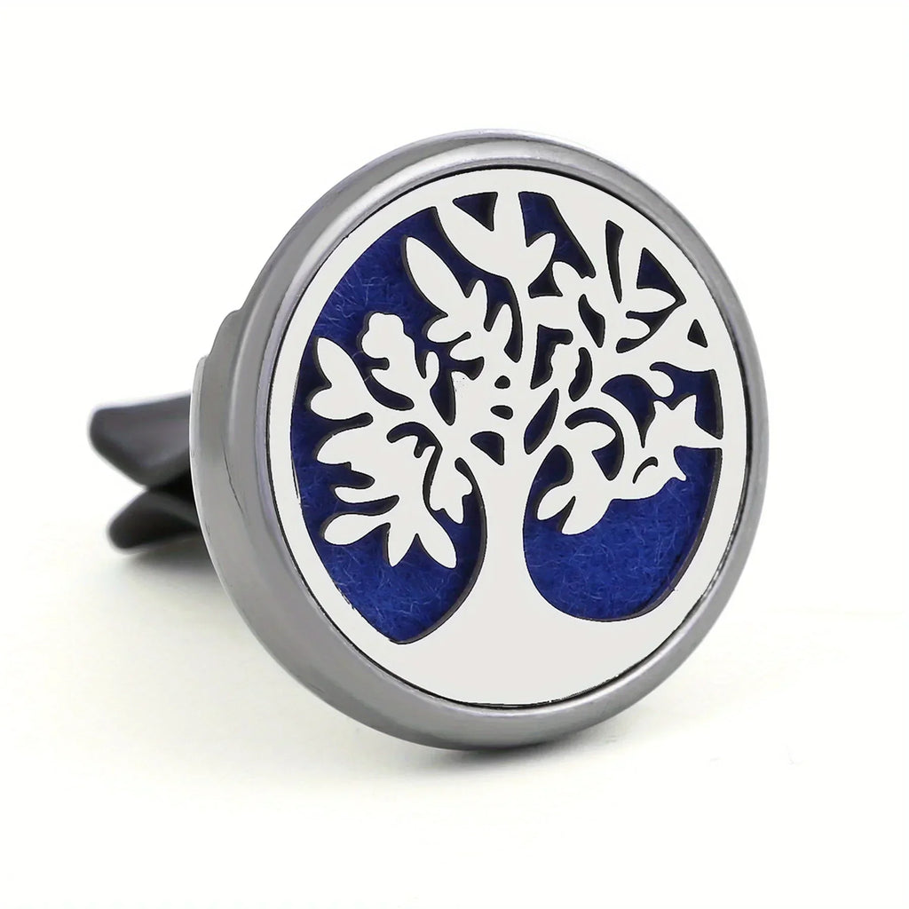 1pc Refillable Car Air Freshener Perfume Diffuser Clip, Auto Air Vent Car Interior Accessories, Car Aromatherapy Diffuser