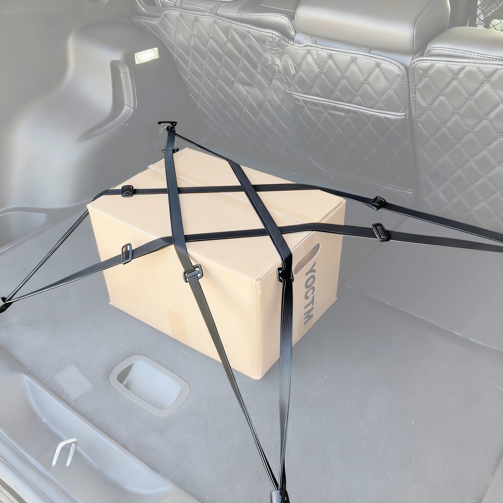 Car Trunk Organizer Elastic Strap for Jeep Wrangler TJ JK JL Gladiator JT 1997-2026 Heavy Duty Cargo Strap Rope Hook Accessories