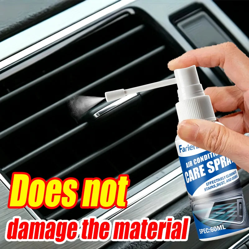 Farienne Car Air Conditioner Cleaner Spray, Remove Odor Dust Mold, Summer AC Vent Foam Cleaning Deodorizer For Auto