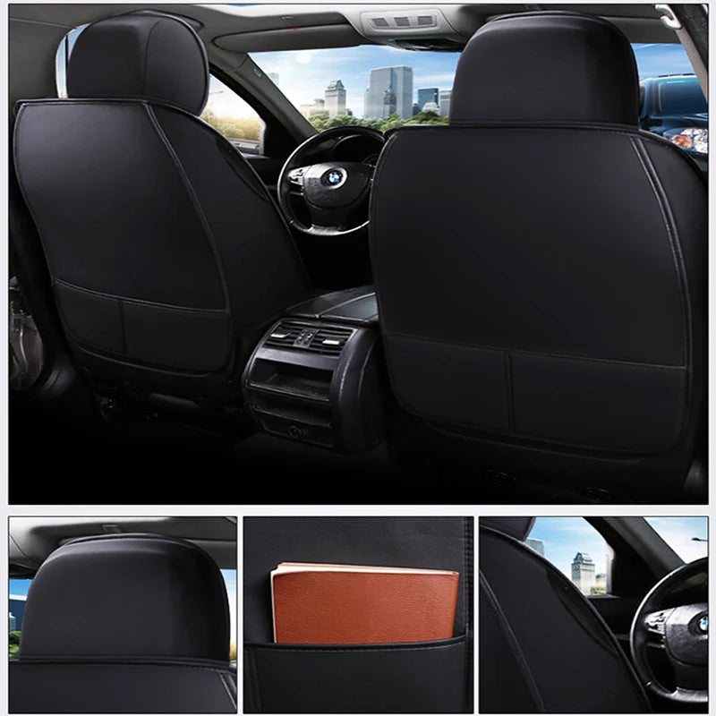 Full Coverage Universal Style Pu Leather Car Seat Covers for VW Passat B6 B7 B8 Seat Arona LEON Skoda Superb 3 2 Car Accessories