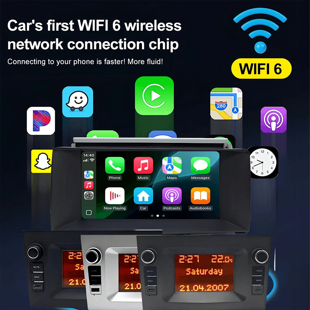 7inch Car GPS Navigation System for Opel Astra H 2006-2012 HeadUnit Radio with Wireless Carplay Multimedia CD DVD Autoradio