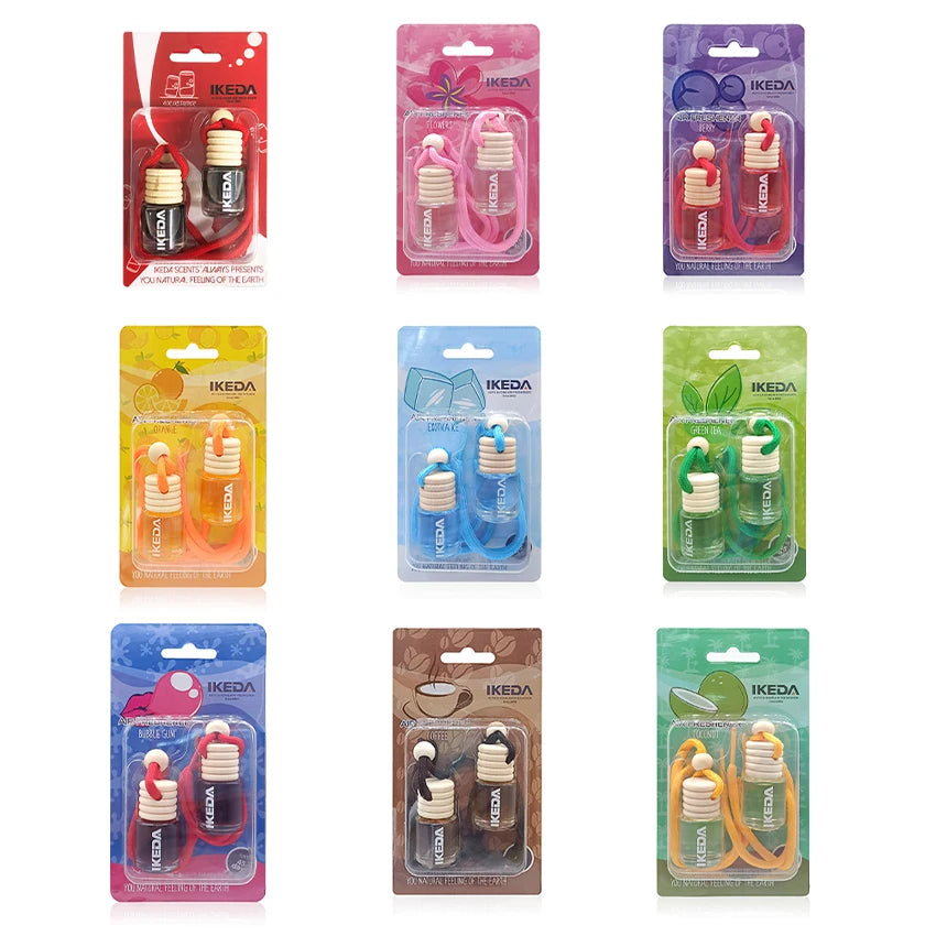 Wholesale Fragrance Air Fresheners for Car Multiple Flavors Portable Long Lasting Hanging Car Air Fresheners