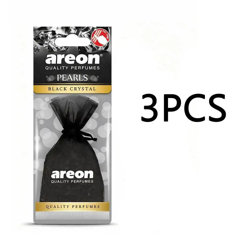3PCS Car Air Freshener Pearls Hanging Decor, Quality Apple Cinnamon Perfume for Home Office Closet