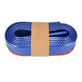 Universal Car Front Bumpers Anti Collision Strips Carbon Fiber Rubber Strip Car Front Bumper Lip for Car Lip Skirt Protector