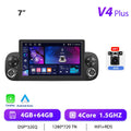 Podofo CarPlay Android Radio For Fiat Panda 2013-2020 Car Intelligent System 1din GPS Stereo Multimedia Player RDS FM Car Radio