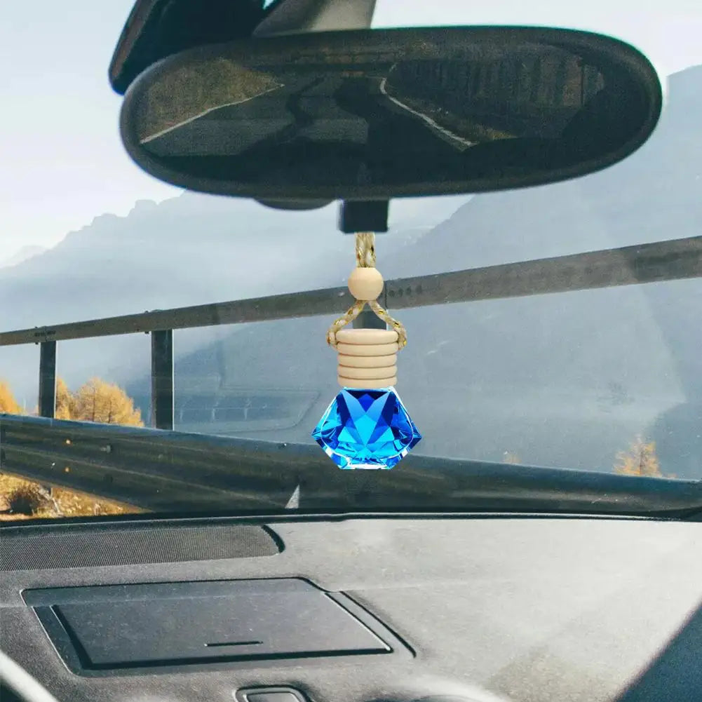 2026 Perfume Bottle Car Hanging Perfume Long-Term Car Air Freshener Perfume Diffuser Automotive Decoration Keep Charming & Fresh