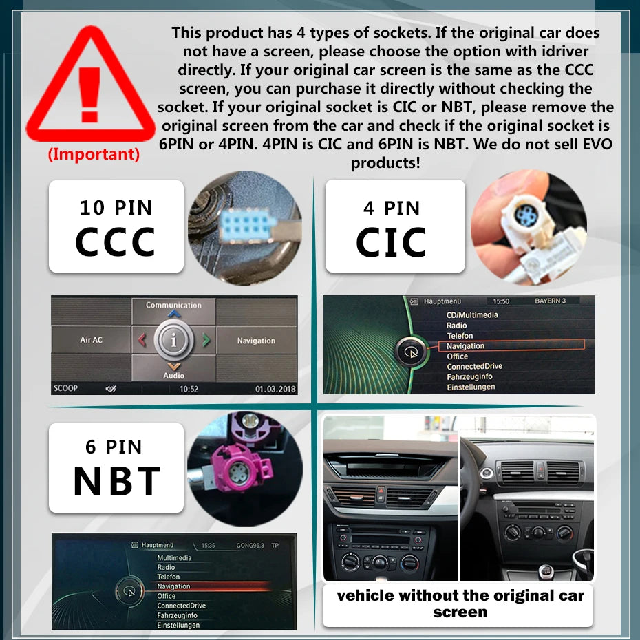 12.5" linux Screen Car Radio For BMW E81 E82 E87 E88 2005-2012 with Carplay Android Auto Bluetooth autolink airplay 2 DIN GPS 4G