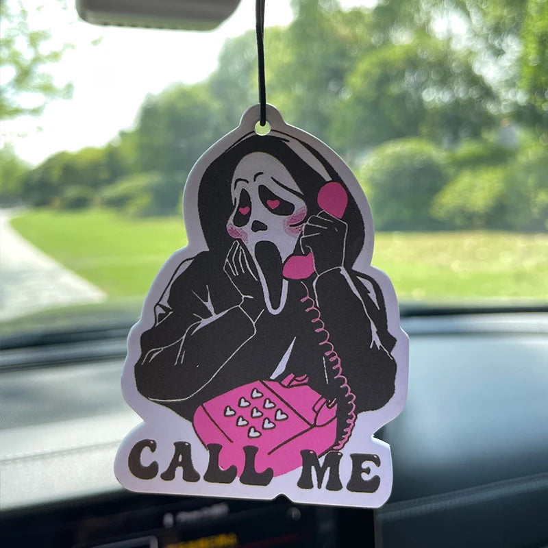 Call me on Halloween, car air freshener, perfume pendant, rearview mirror hanging decoration, intercontinental hotel fragrance